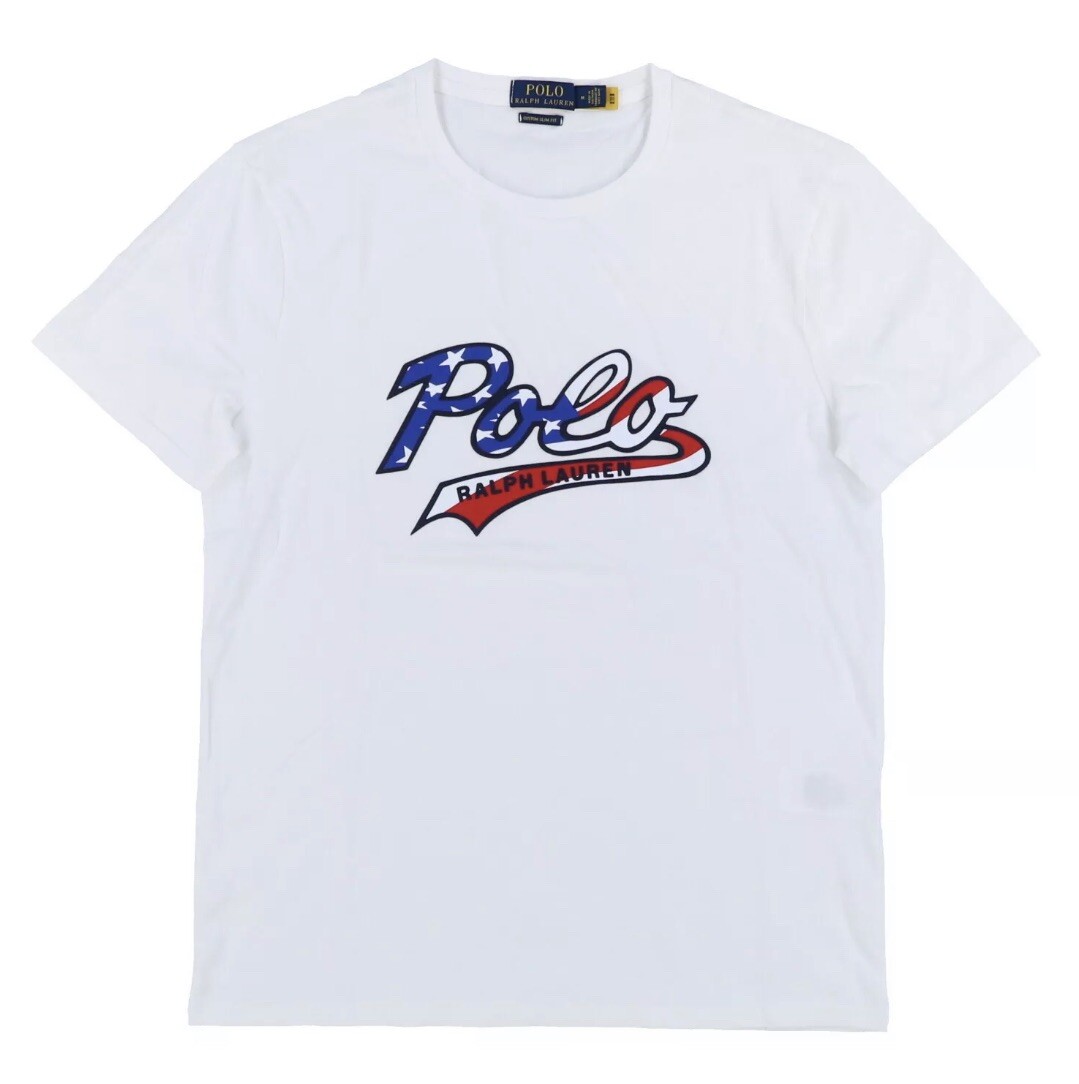 Polo Ralph Lauren Shirt USA Stars Stripes RRL Mens Large New Fast
