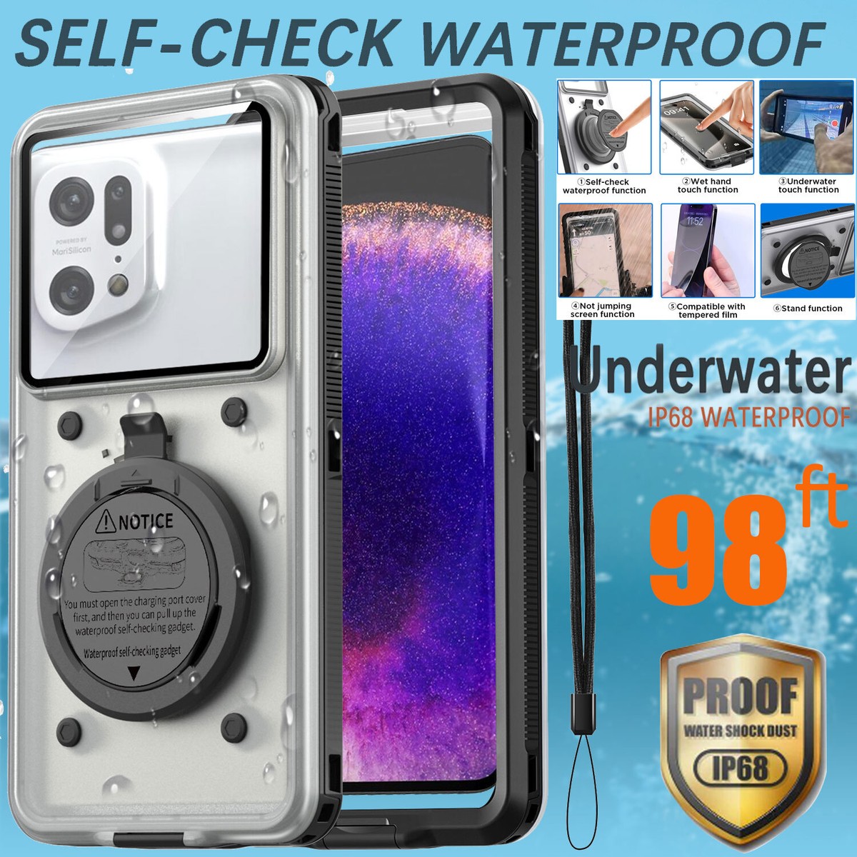 Camera Oppo Find X2 Neo Waterproof X2 Pro Screen Protector Oppo