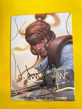 RS16064 2022 SkyBox Marvel Masterpieces Gold Foil #49 Shatterstar