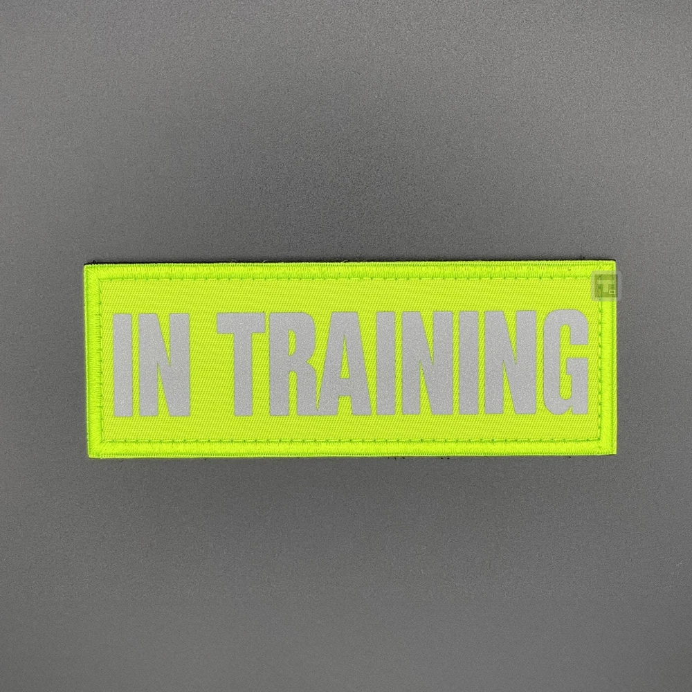 Dog Harness Patch Hook & Loop Canine K9 Vest Warning Badge Tactical Pet Labels