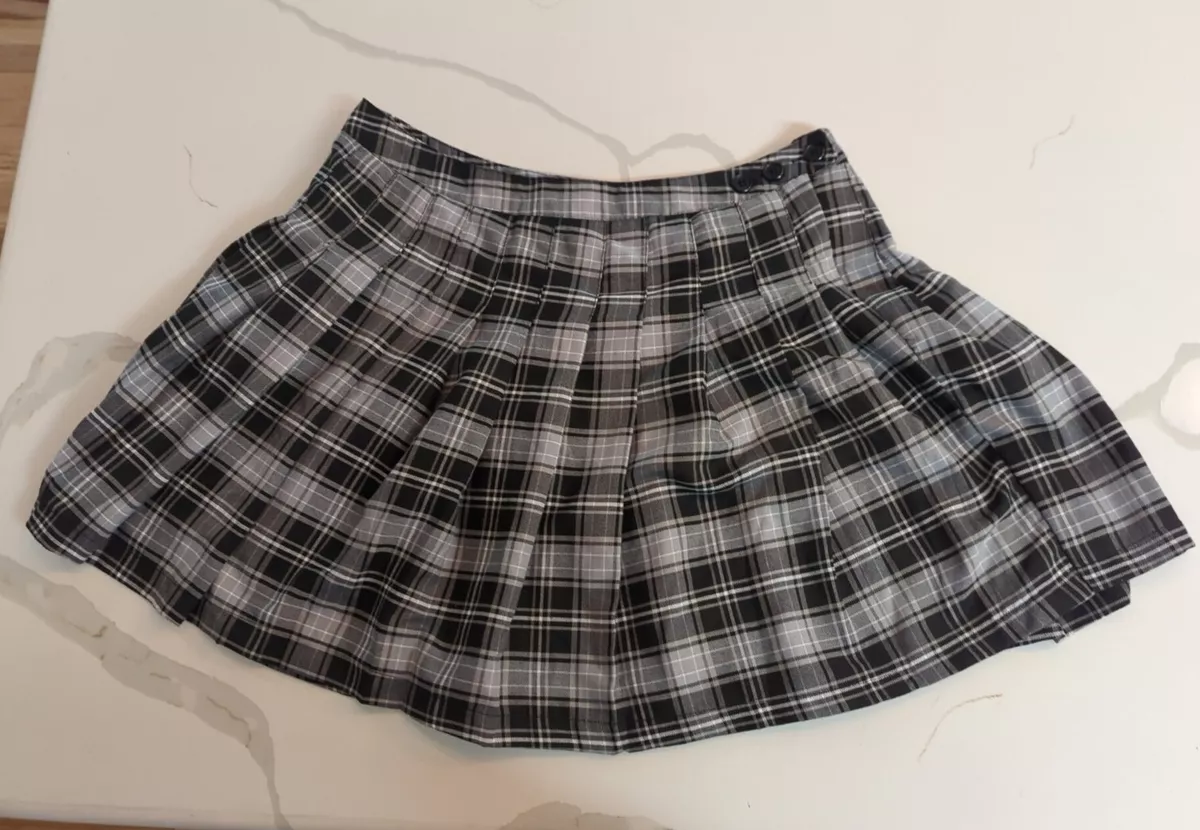 Pleated plaid mini skirt forever cheap 21