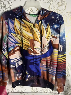 Just Saiyan Sudadera Sayayin DBZ Super Saiyan Prince Vegeta Space
