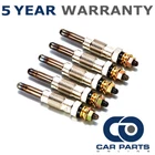 5X FOR SSANGYONG MUSSO 2.9 (1995-) DIESEL HEATER GLOW PLUGS PLUG FULL SET