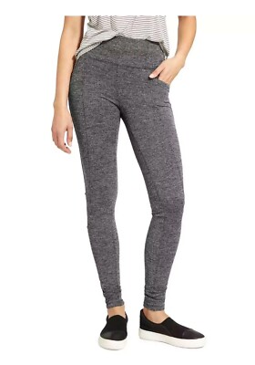 ATHLETA HERRINGBONE METRO HIGH WAISTED LEGGING YOGA PANTS WOMEN'S