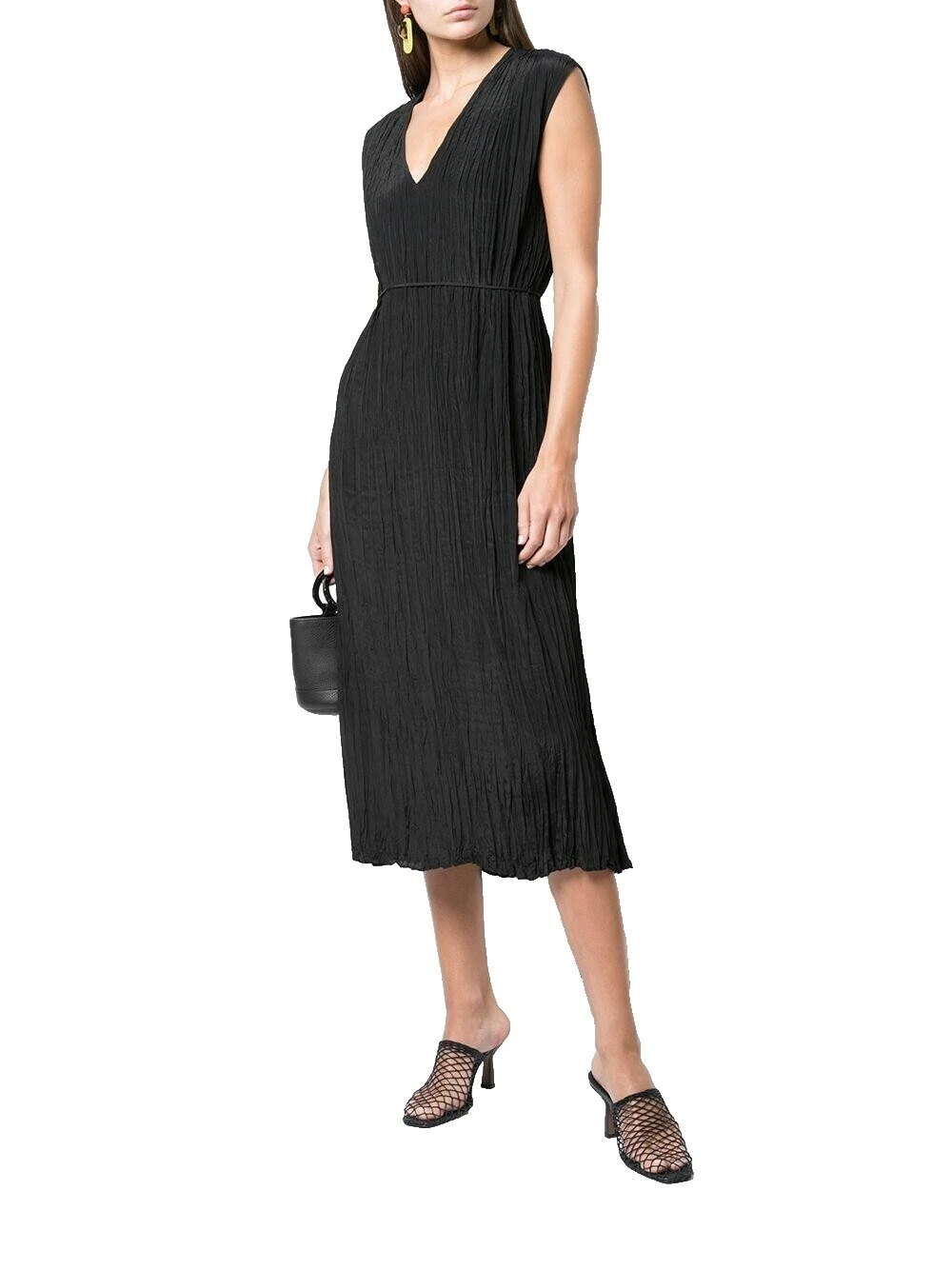 Vestidos Maxi Seda Vince sólido para De mujer