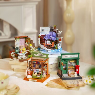 Rolife Styles 3D Wooden DIY Mini Dollhouse Colors Home Decor Adults Teens  Gift