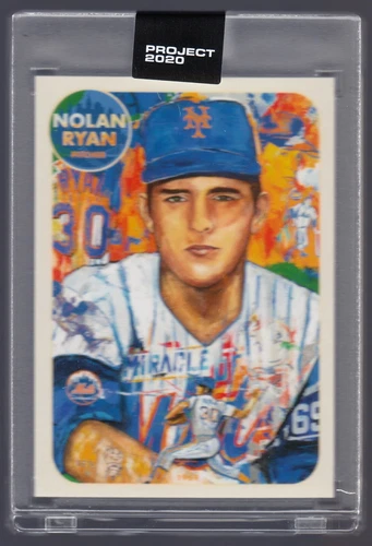 2020 Project Topps Online Exclusive #67 Nolan Ryan Andrew Thiele /7383 Mets QTY