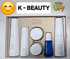 Atomy Absolute CellActive Skincare 6 Item Set. Anti-Aging,Brightening,K-Beauty
