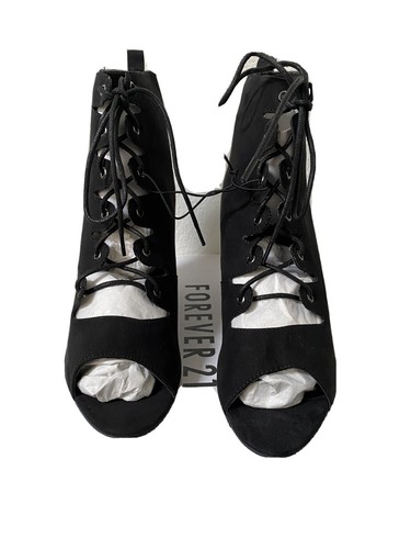 Forever 21 Suede Heels Wedges - Picture 3 of 4
