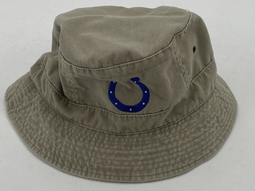 Indianapolis Colts NFL Bucket Hat Tan 