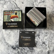 Guinness Epic Coaster Pub Game 18+ Include 12 Different Games Sealed Contents