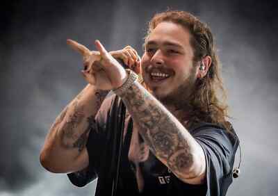 A4 Post Malone Poster (brandneu)