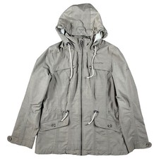 Schoffel Anna Venturi Coat Beige Hooded Weatherproof Ladies Uk 14