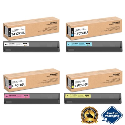 4PK T-FC505U Toner Replacement for Toshiba EStudio 2505AC 3005AC 3505AC 4505AC