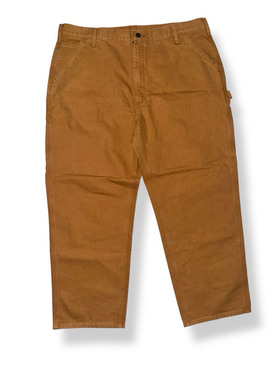 CARHARTT Original Dungaree Fit Pants B11 Brown Duck Canvas size 42