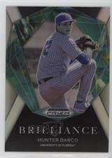 2022 Panini Prizm Draft Picks Brilliance Silver Prizm Hunter Barco #BR-HB 1gp2