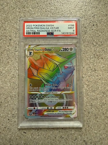 Origin Forme Dialga VSTAR graded PSA 9 for sale on eBay