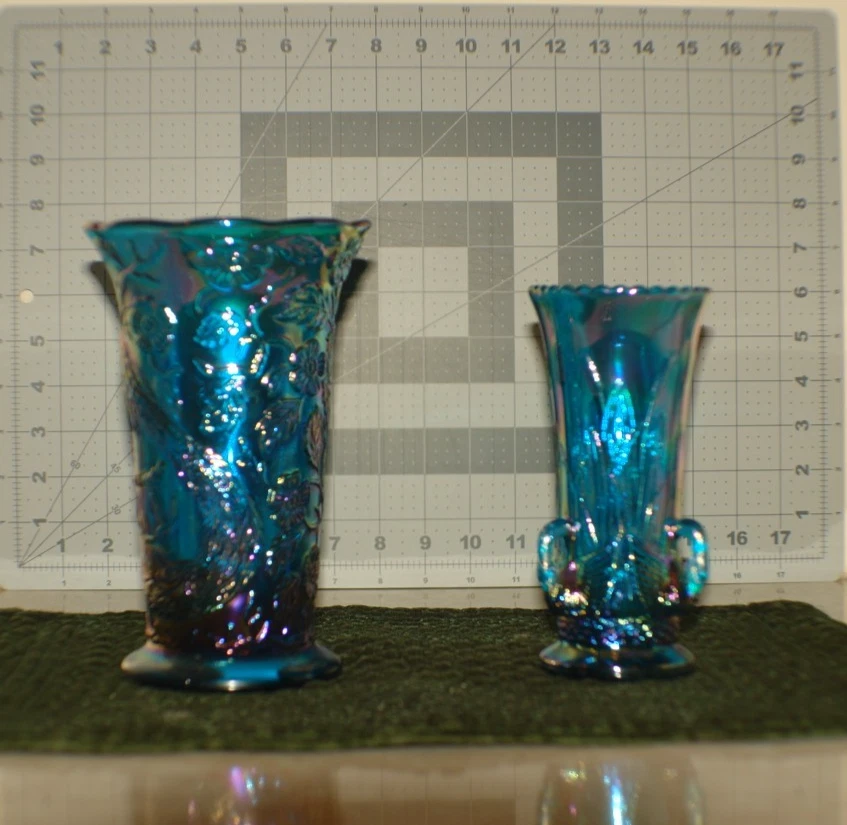 fenton blue carnival glass products for sale | eBay