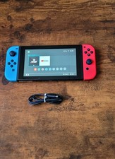 Nintendo Switch Console with Neon Blue and Ne...