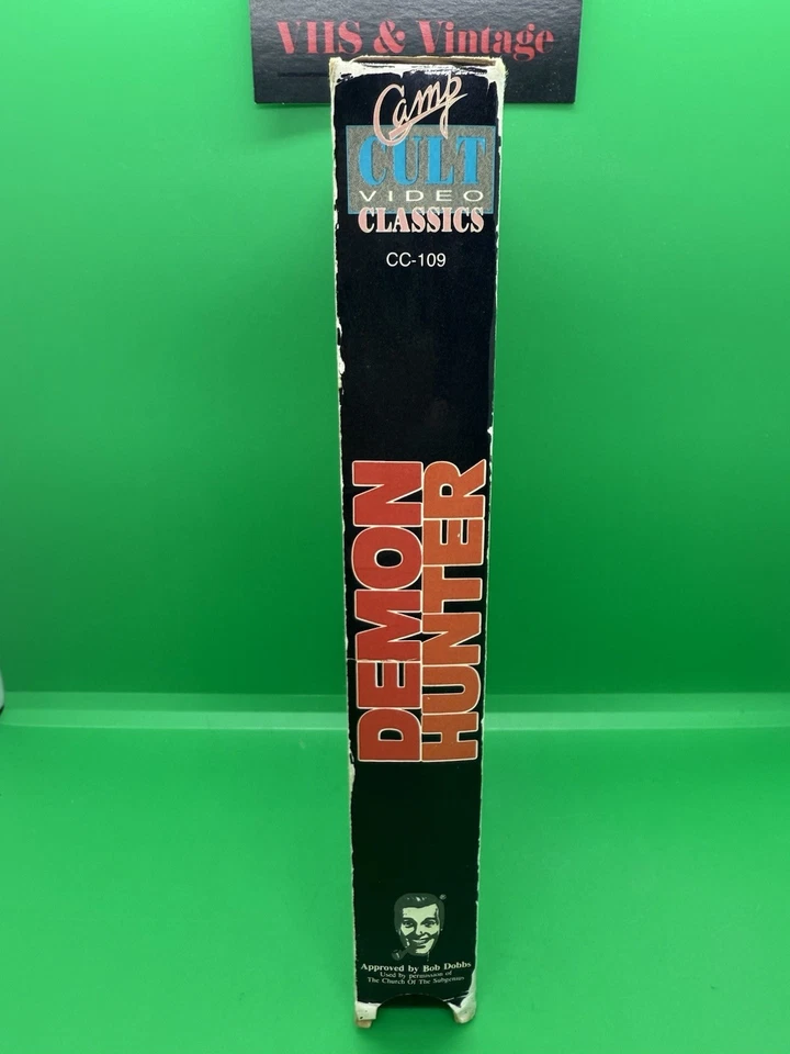 Demon Hunter VHS Tape Camp Video 1988 RARE Horror OG Foil Label - Image 3 of 4
