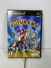 Futurama PS2 (Sony PlayStation 2, 2003) CIB with Registration Card