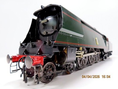 (1WC01) ASTER  Spur 1  Dampflok 4-6-2  Sir Winston Churchill  Echtdampf, Live...