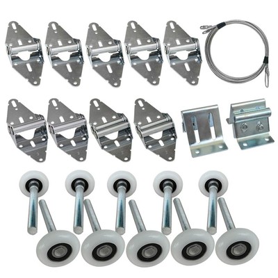Surpass Garage Door Roller/Hinge/Top Bracket/Wire Rope (for 7 Height Doors)