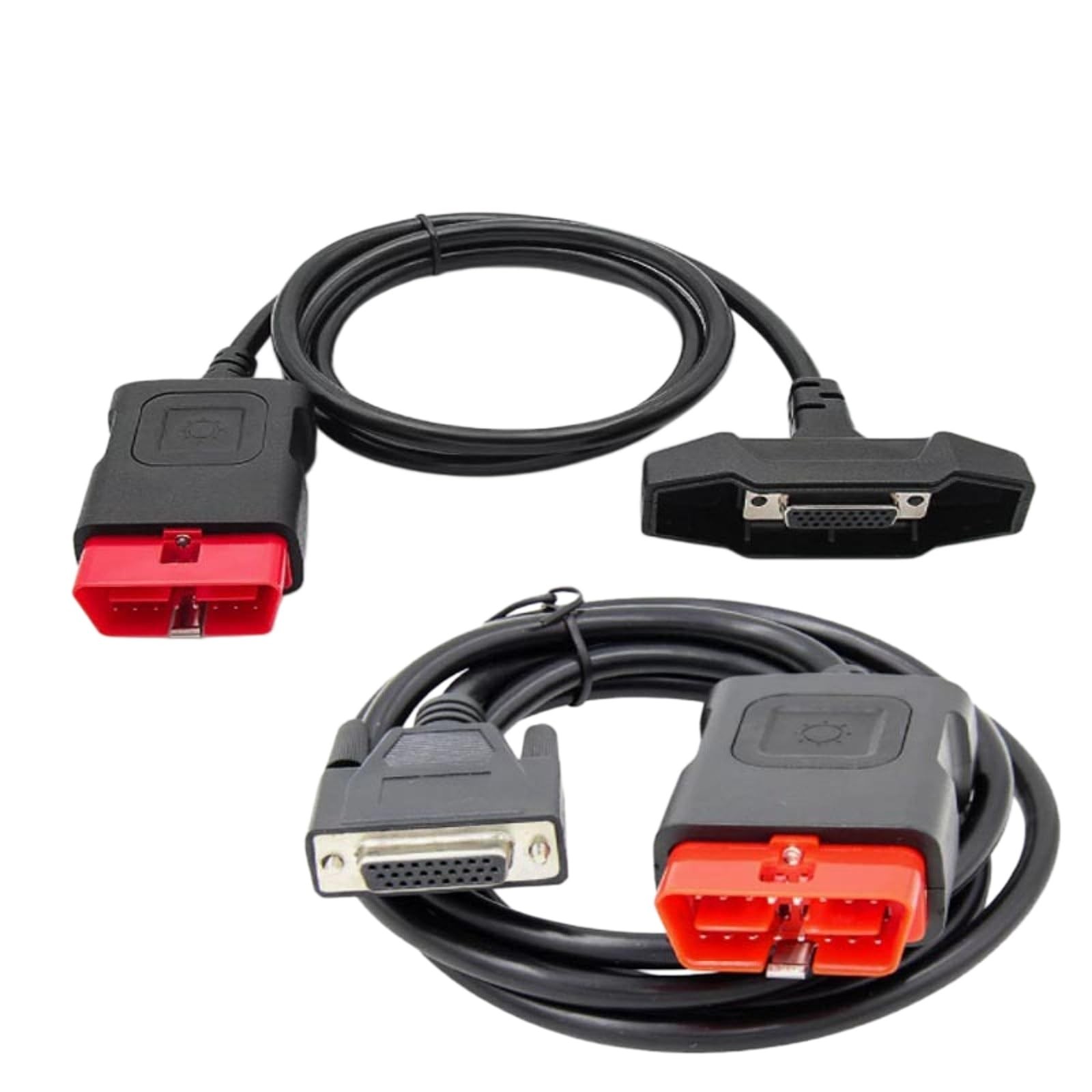 2pcs OBD2 Main Test Cable with LED Indicator for Autocom DS150e Multidiag VD150