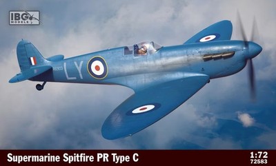 IBG 72583 Supermarine Spitfire PR Type C Heston Special (1940-1941) scale 1/72