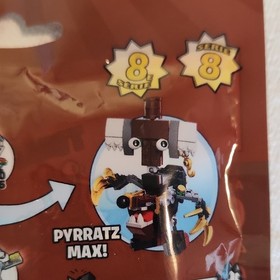 LEGO MIXELS Mixels Series 8 Polybag Lot Skulzy 41567 & Lewt 41568