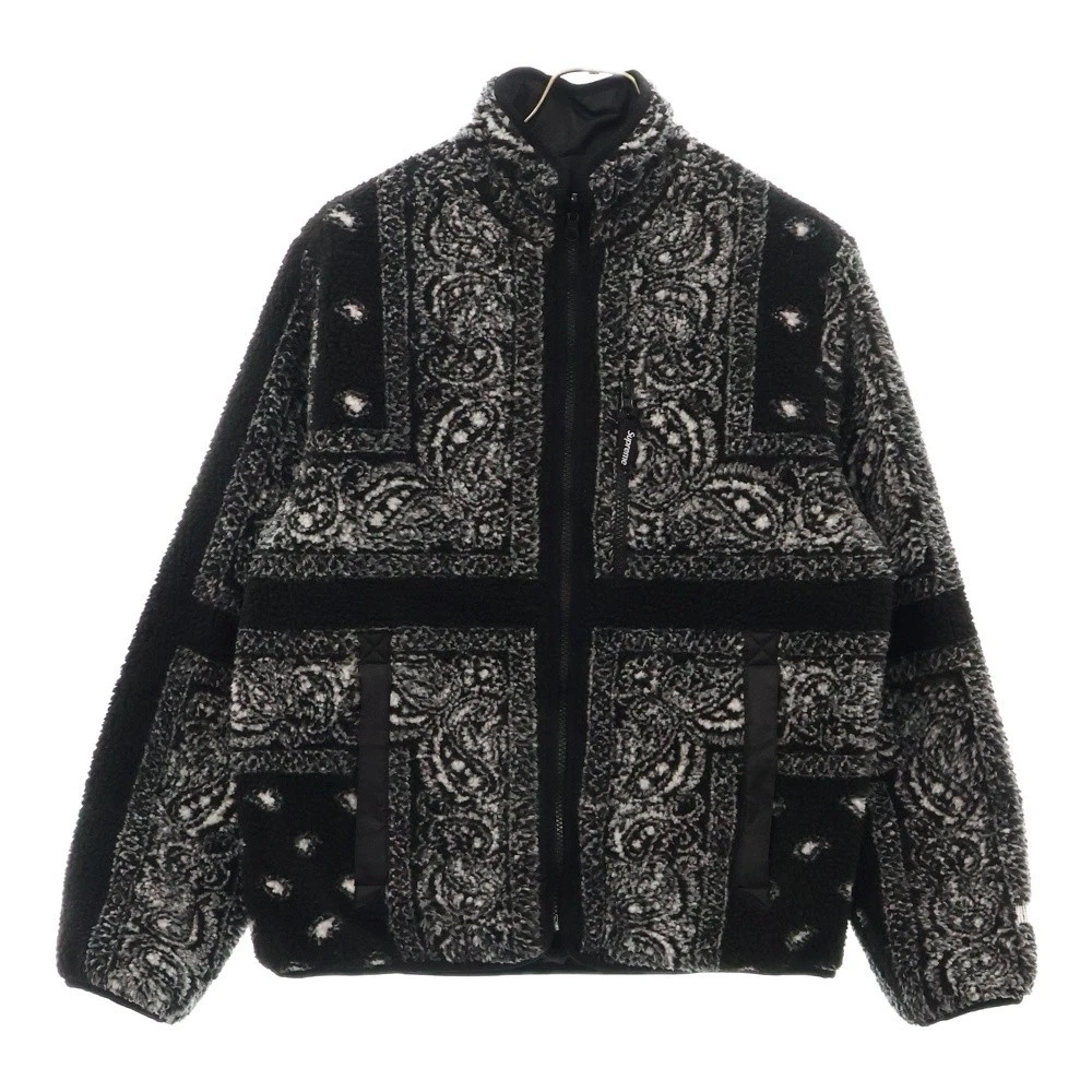 Veste polaire bandana réversible SUPREME 19AW bandana veste polaire réversible