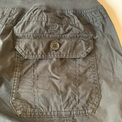 Tommy Hilfiger Sport Shorts Womens Size Small Black Roll Cuff Hybrid Shorts - Picture 12 of 17