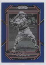 2023 Panini Prizm Blue Prizm 113/149 Heinie Groh #232 1g1o