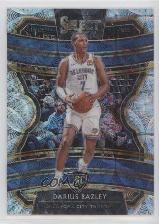 2019-20 Panini Select Concourse Scope Prizm Darius Bazley #80 0j5i