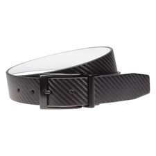 Nike Men's Carbon Fiber Matte Reversible Golf Belt  Adjustable Fit, Brand New