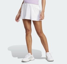 NEW adidas women Club Tennis Climacool Pocket Skirt XL white