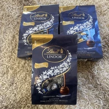 3x Lindt LINDOR Assorted Dark Chocolate Truffles 12.7 oz Candy (38.1 Oz Total)