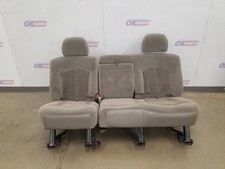 02 Chevy Tahoe Ls Bench Seat Set Gray 92i Cloth Rear Second Row 02 Chevy Tahoe Ls Bench Seat Set Gray 92i Cloth Rear Second Row