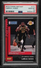 2019-20 Panini Instant NBA Playoffs /2067 LeBron James #171 PSA 10 GEM MT 9l4