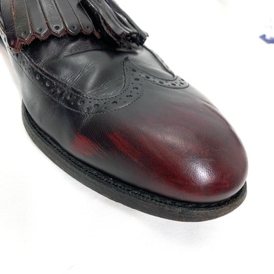 Johnston & Murphy Aristocraft burgundy Wing Tip Kiltie  display picture 1