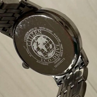 Citizen E111005XB02 Watch Men Timepiece Genuine Vintage Condition 