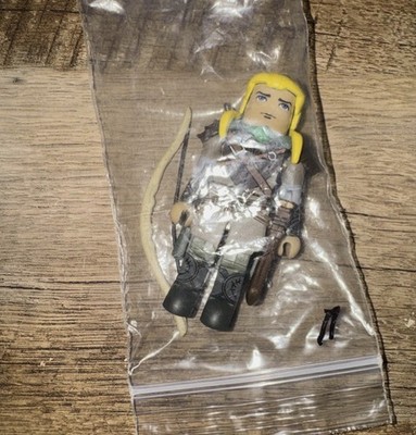 Lord Of The Rings 2004 Art Asylum MiniMates Legolas Gimli Mini Figures