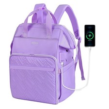 Leudes Knitting Bag Backpack Yarn Storage Organizer Crochet Tote GiftLarge Pu...