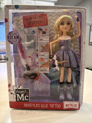 Project Mc2 Experiments with McKeyla's Glue Tattoo NEW