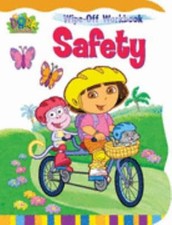 Dora the Explorer Safety : Wipe-off Workbook Sticker Books