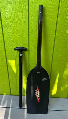 Aqua Bound Edge 2-piece Carbon Shaft Whitewater Canoe C1 Paddle