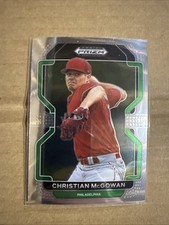 2022 Panini Prizm Draft Picks - Christian McGowan #PDP219 Silver Prizm (RC)
