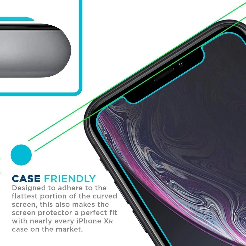 Tech Armor Matte Anti-Glare Film Screen Protector for Apple iPhone 11 [3- Pack] - Image 3 of 4