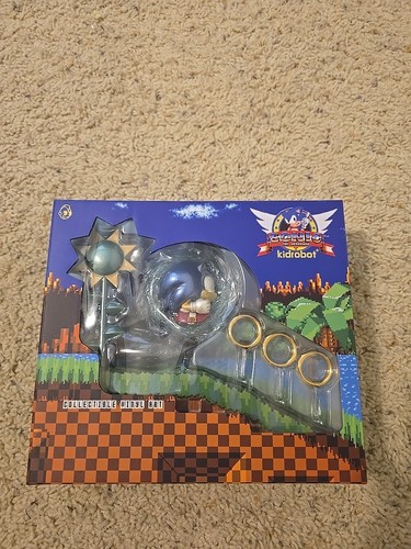 Kidrobot Sonic the Hedgehog Green Hill Zone Figure Limited Metallic Edition SEGA
