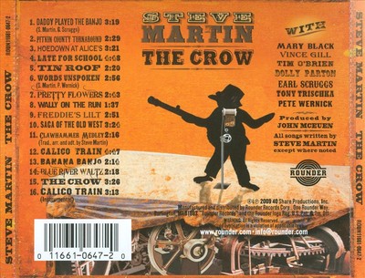 THE CROW: NEW SONGS FOR THE FIVE-STRING BANJO NEW CD